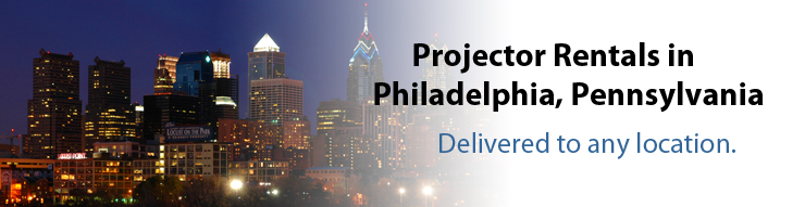 Philadelphia Projector Rentals