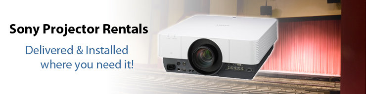 Sony Projector Rentals