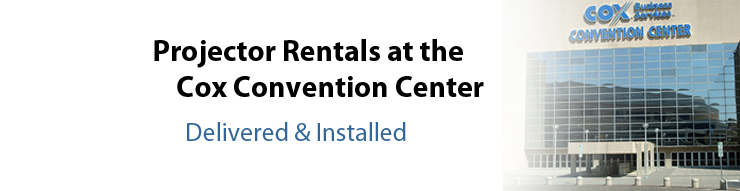 Cox Convention Center Projector Rentals
