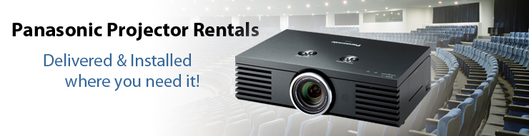 Panasonic Projector Rentals for Business Meetings