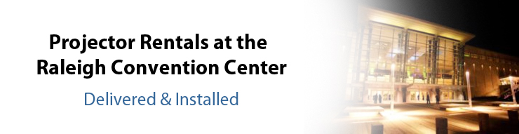 Raleigh Convention Center Projector Rentals